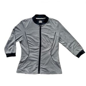 Very cute Fila Gingham jacket Size Medium Like New